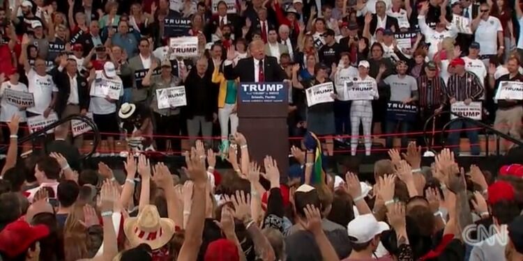 Arms Up for Trump? Just Like Obama. via @commentarymagazine