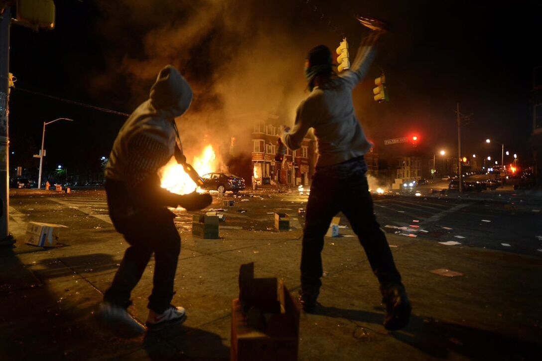 Yes, This Is a Revolution Riot_after_Freddie_Gray_funeral_-Baltimore